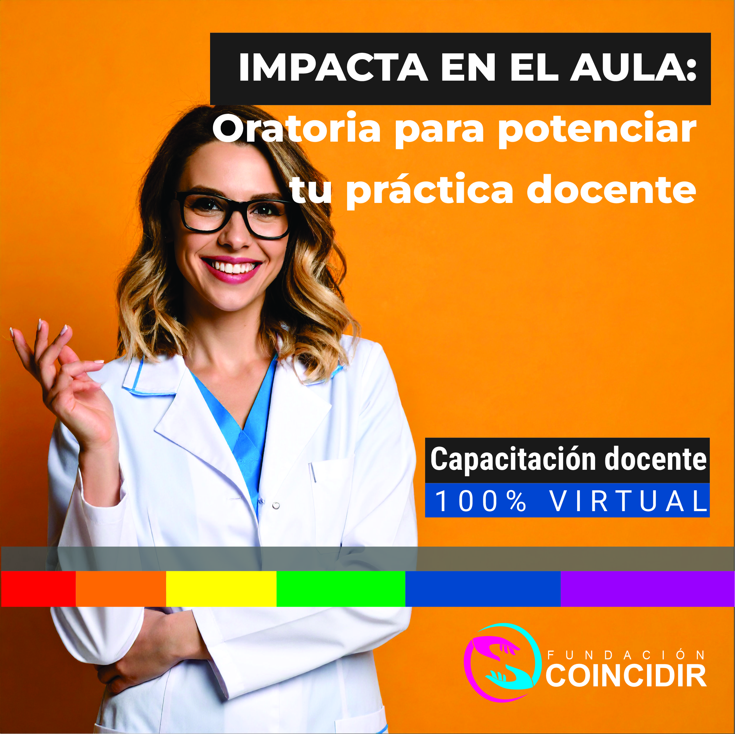 Impacta en el aula: Oratoria para potenciar tu práctica docente