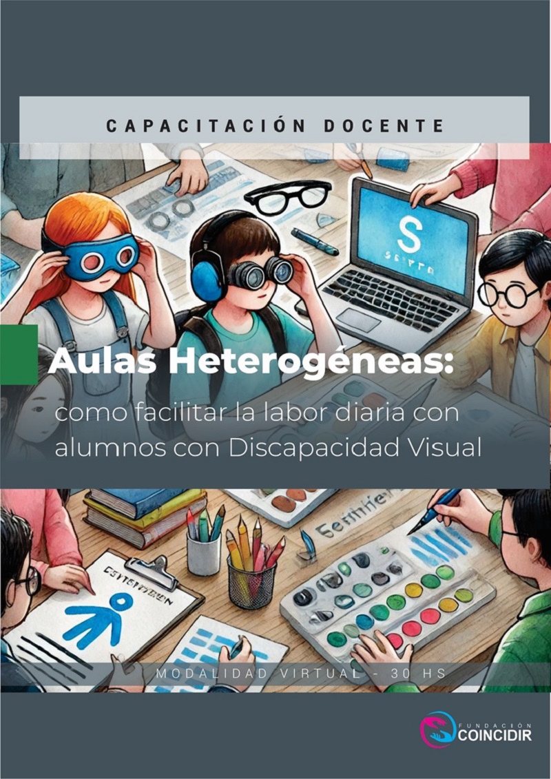 Aulas Heterogéneas: como facilitar la labor diaria con alumnos con Discapacidad Visual